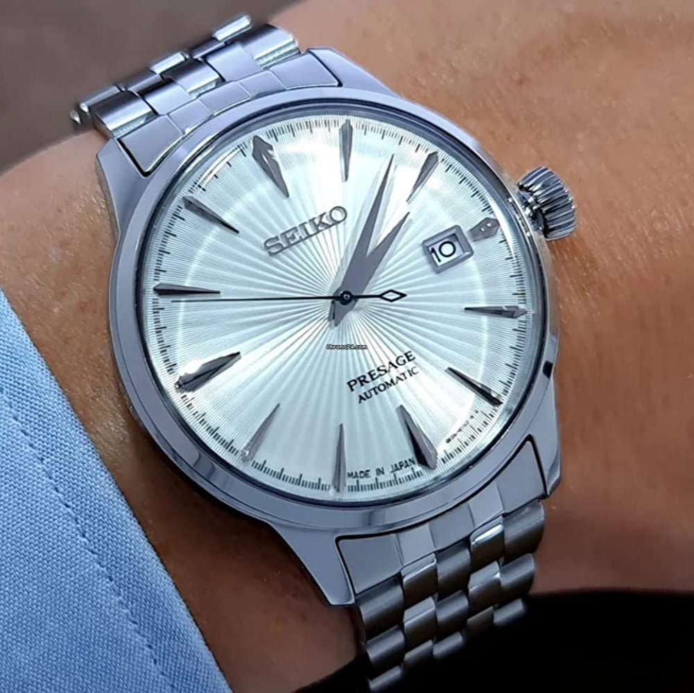 Seiko Presage Cocktail Time Skydiving GMT Watch