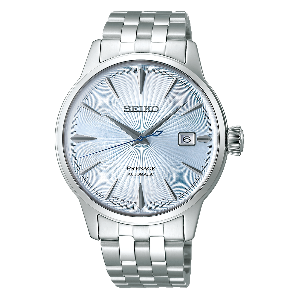 Seiko Presage Cocktail Time Skydiving GMT Watch