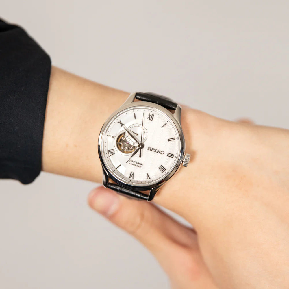 Seiko Presage Karesansui Zen Garden Open Heart Automatic Watch