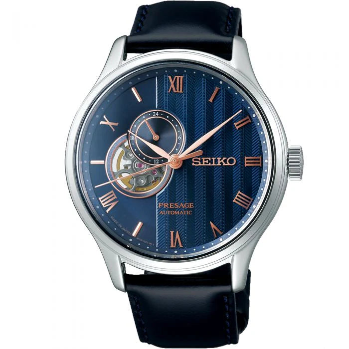 Seiko Presage 'Zen Garden' Open Heart Automatic Mens Watch