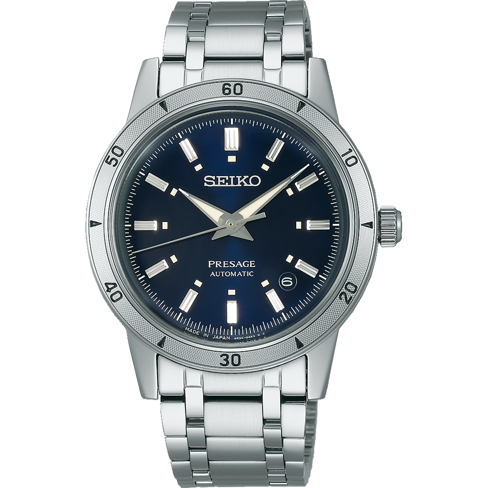 Seiko Vintage Inspired 60's Style Presage Automatic Mens Watch