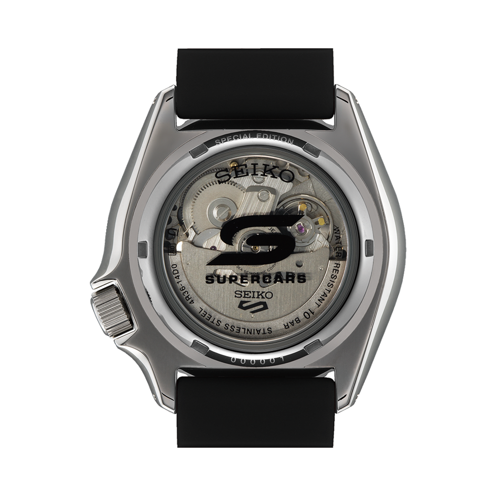 Sekio 5 Special Edition Supercars Sports Watch (Black)