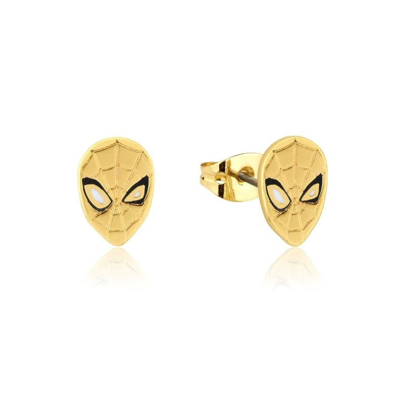 Marvel - Gold Spider-Man Stud Earrings