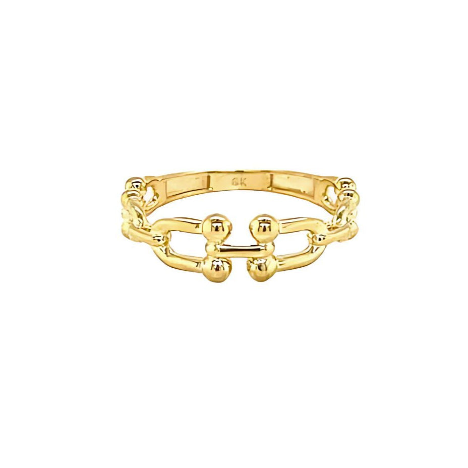 LinkRing 9ct Gold Ring