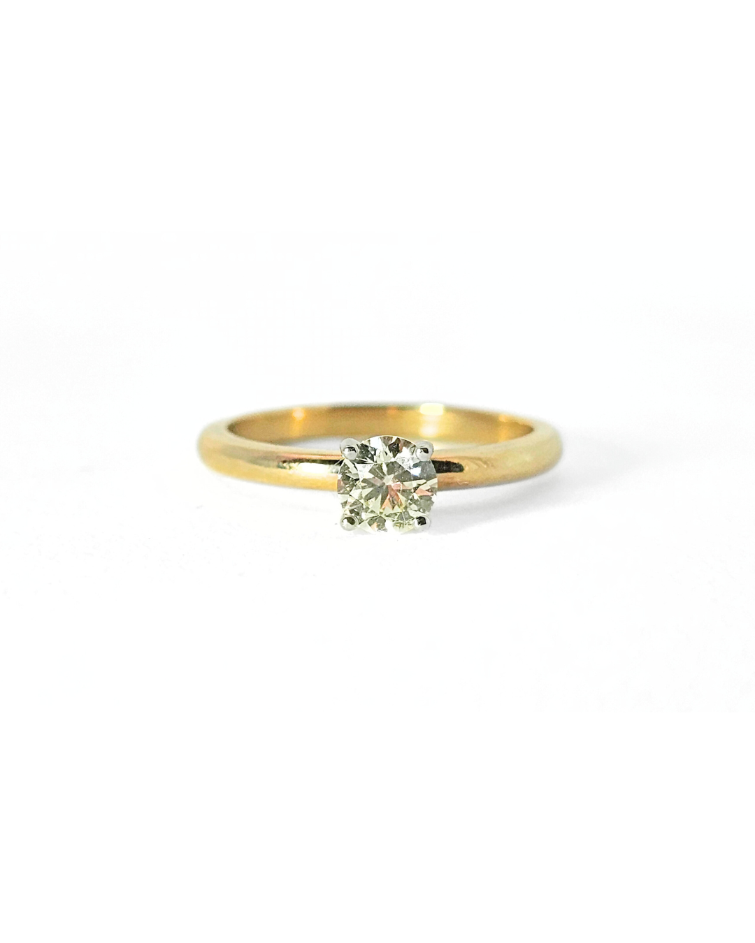 Classic Yellow Gold Engagement Ring