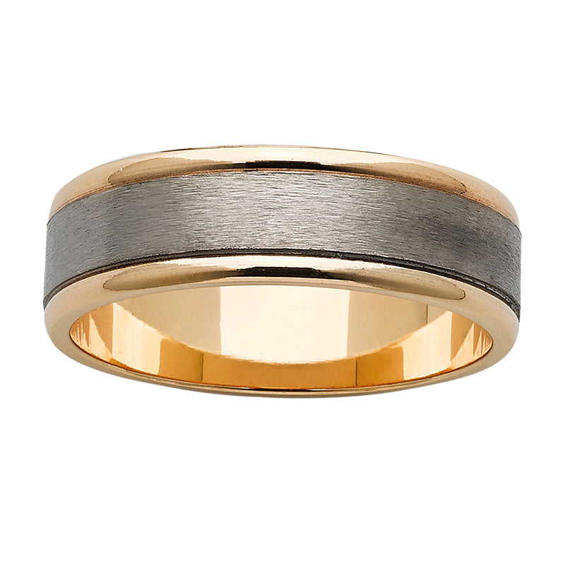 Gold & Titanium Wedder