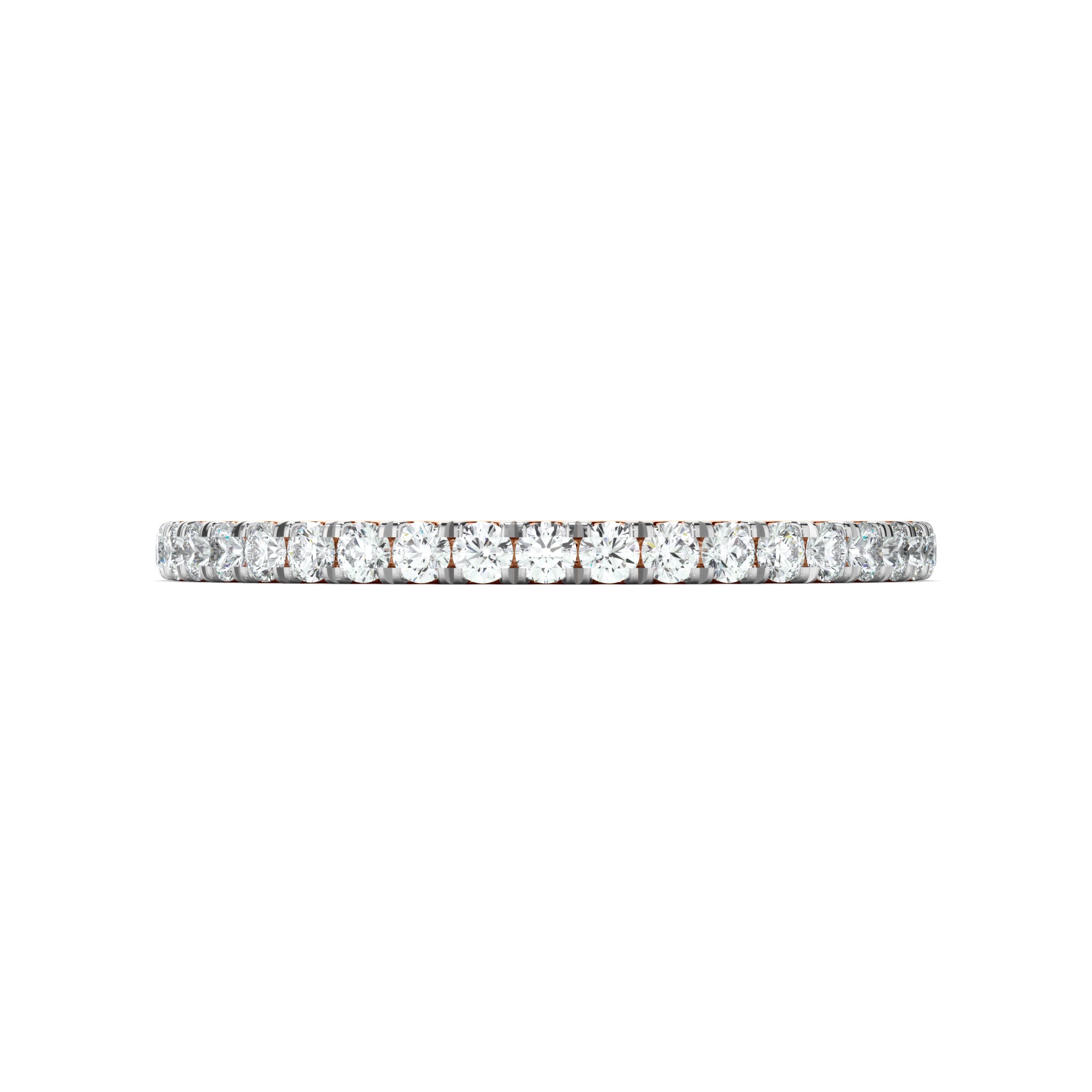 Celestia - Diamond Claw Set Eternity Wedding Ring