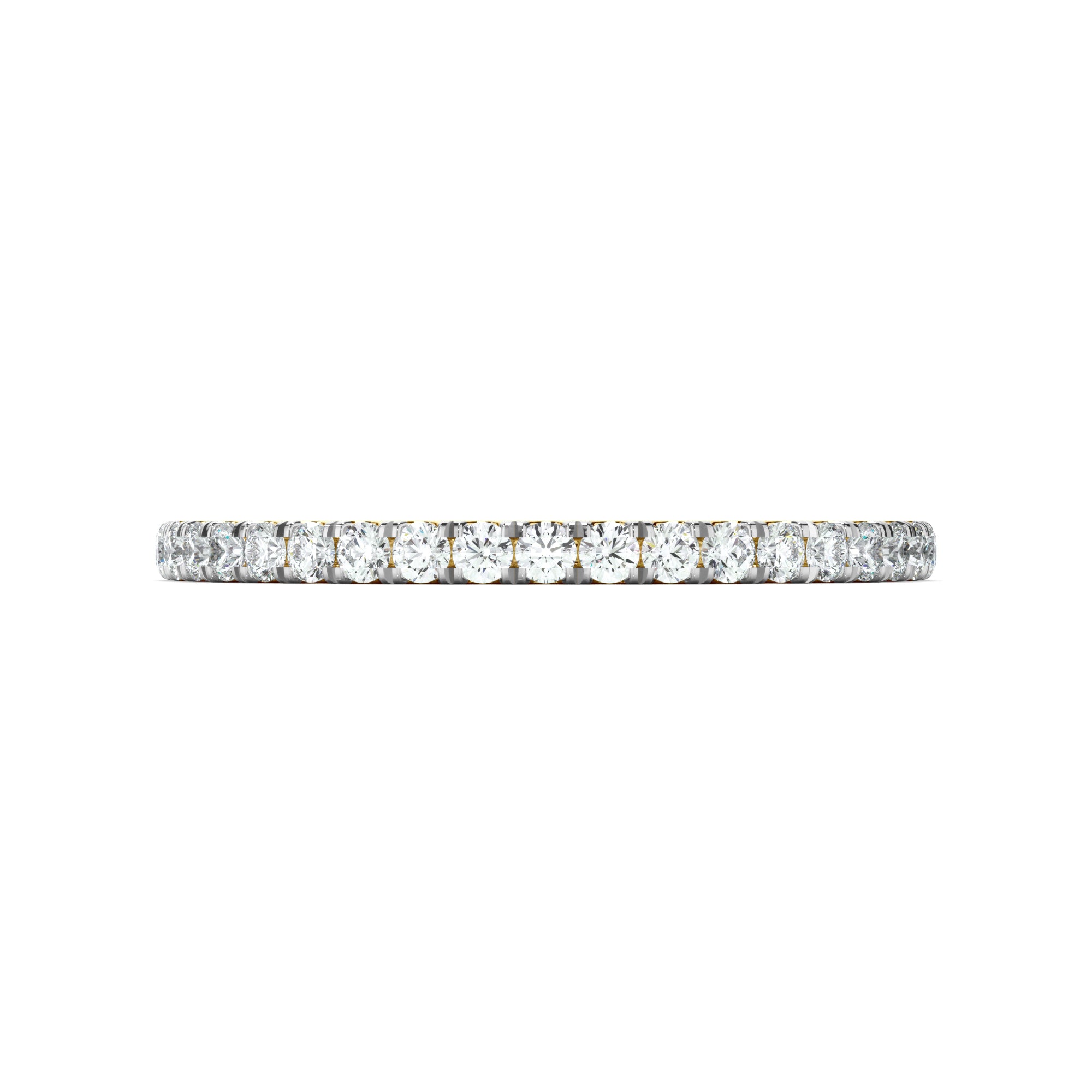 Celestia - Diamond Claw Set Eternity Wedding Ring