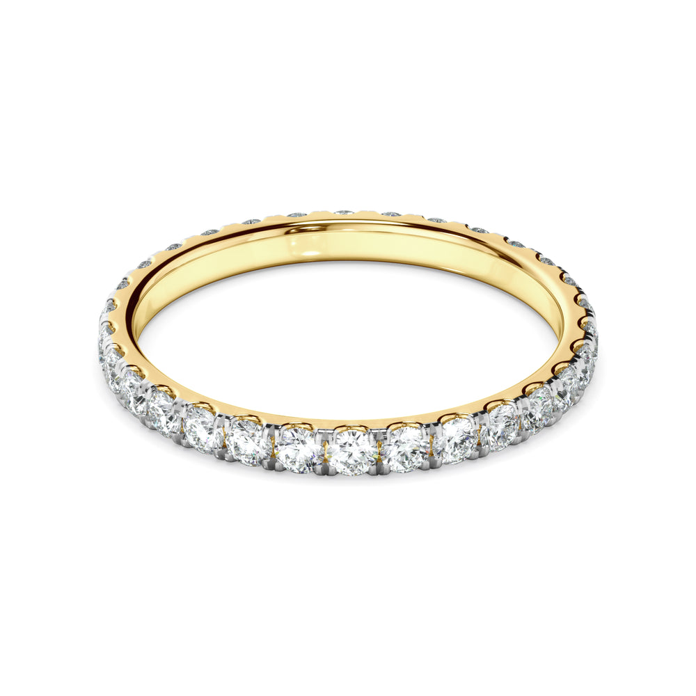 Astara - Diamond Claw Set Eternity Wedding Ring