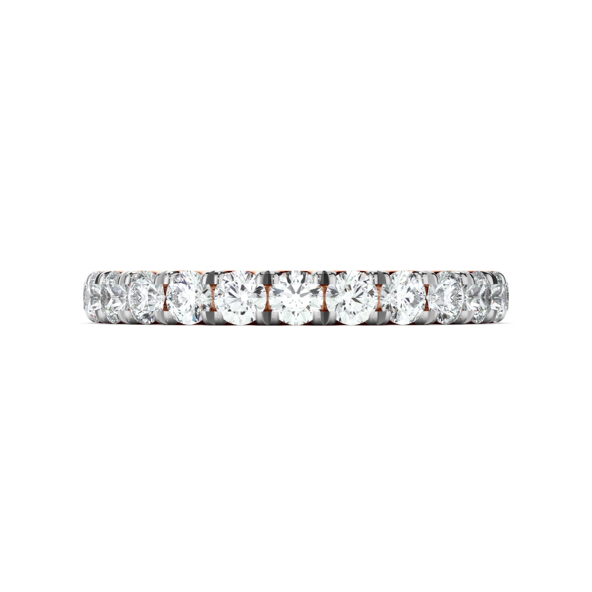 Calla - Round Brilliant Diamond Eternity Ring