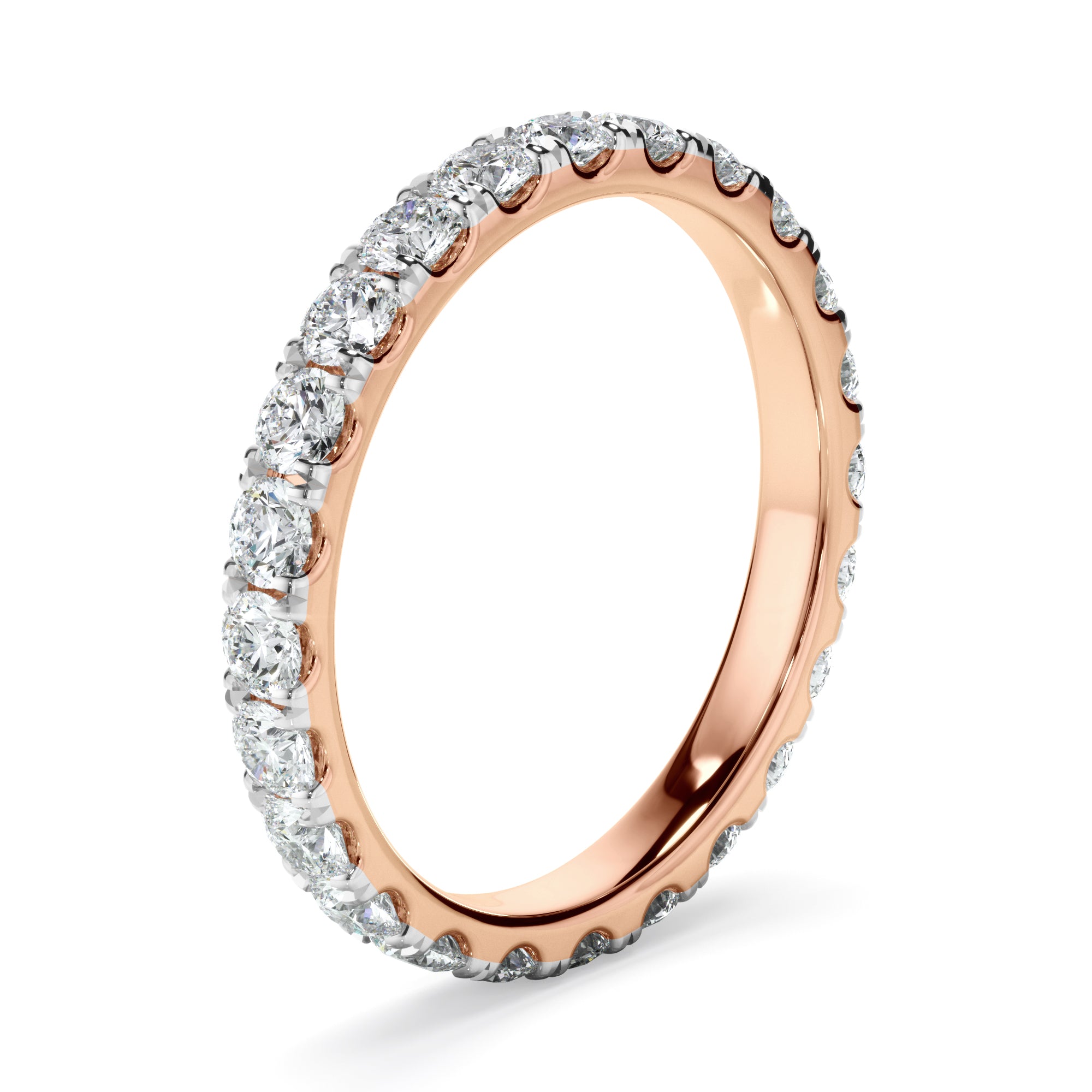 Calla - Round Brilliant Diamond Eternity Ring