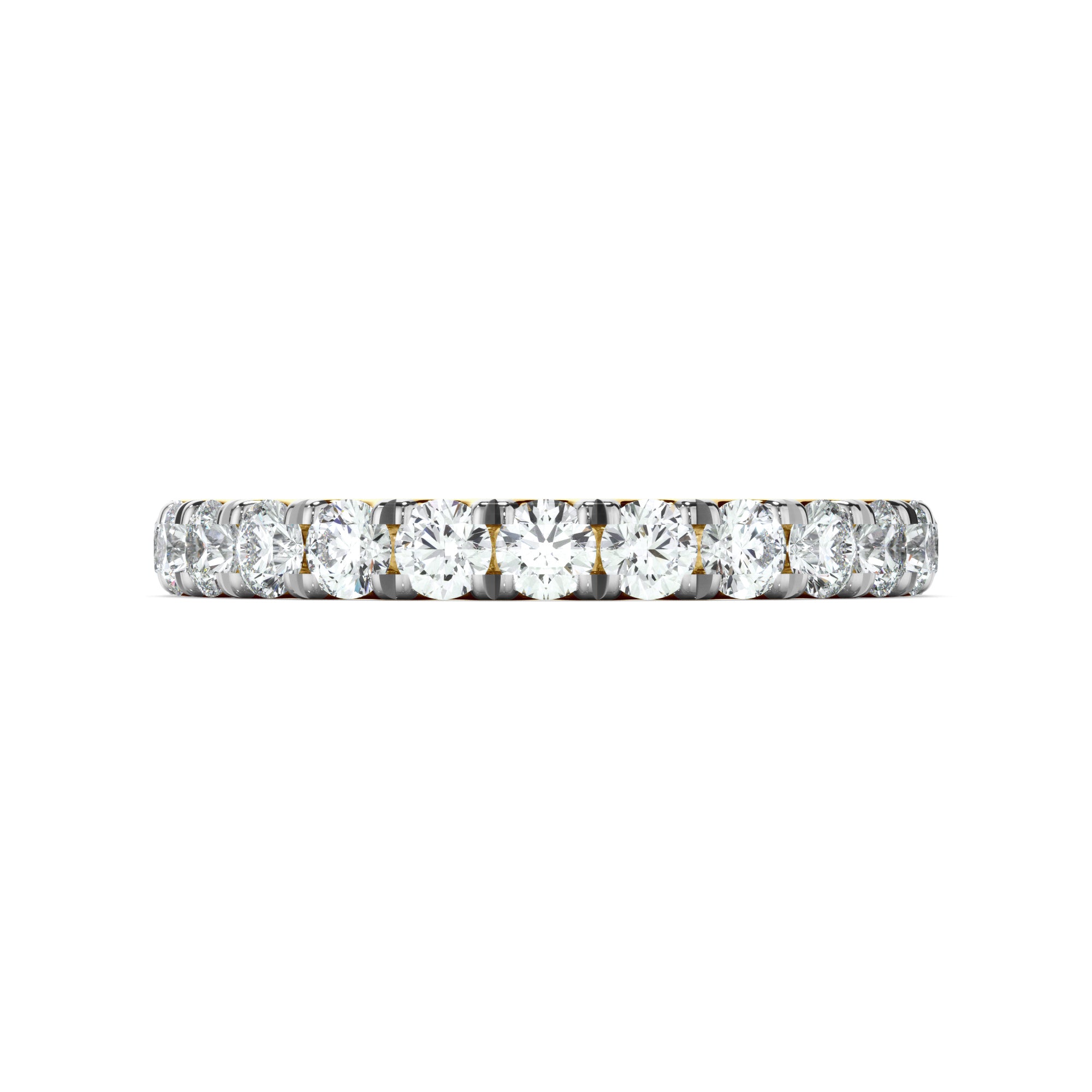 Cecilia - Diamond Claw Set Wedding Ring