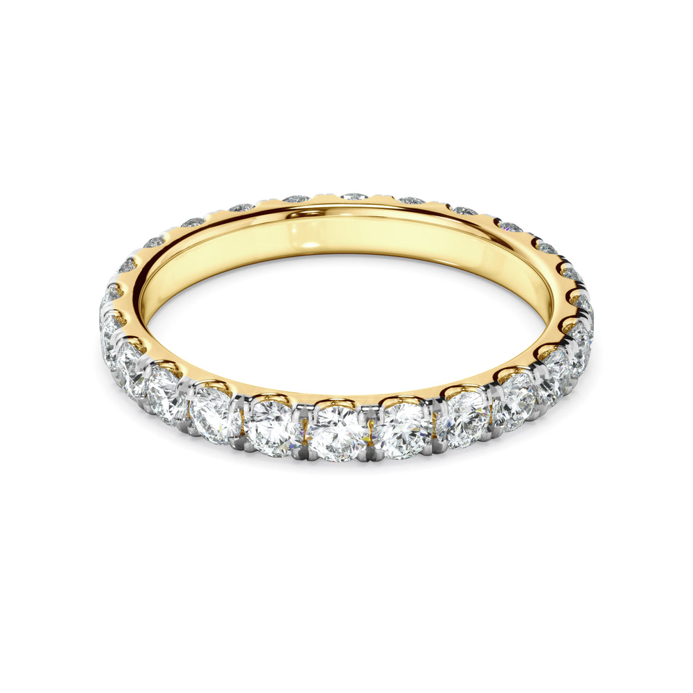 Calla - Round Brilliant Diamond Eternity Ring