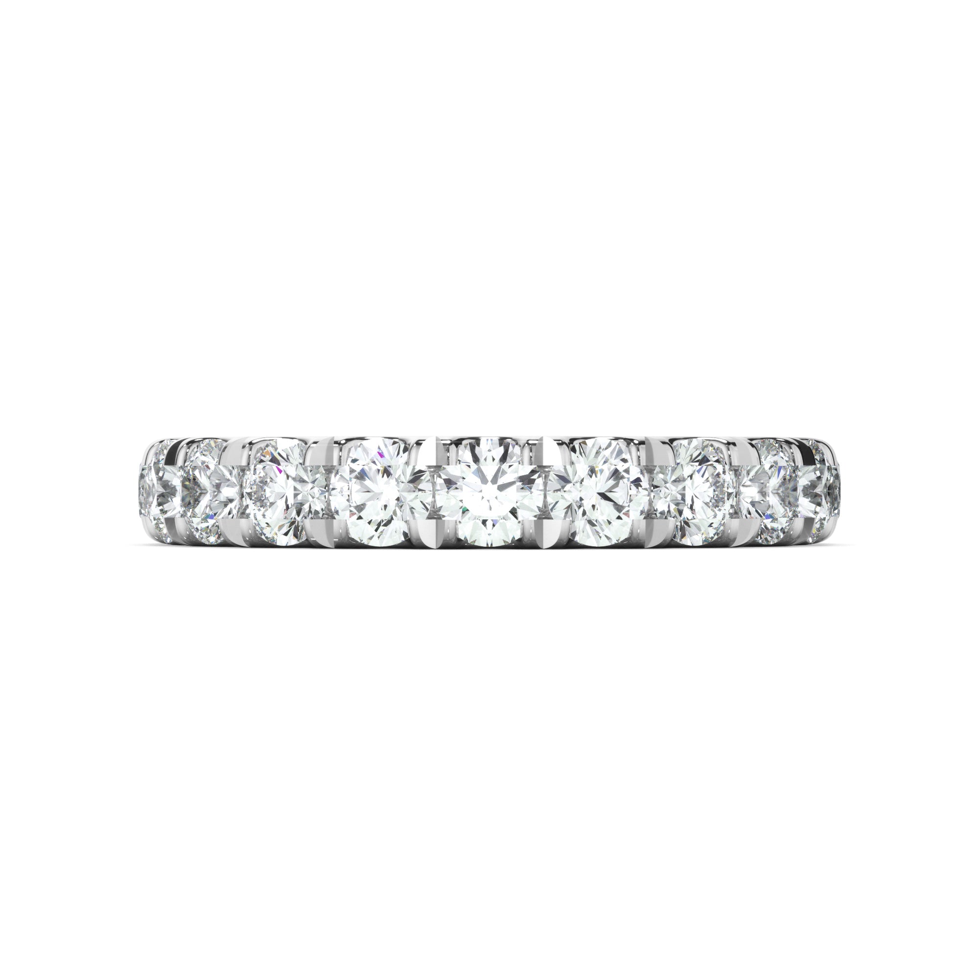 Veronica - Diamond Claw Set Eternity Wedding Ring