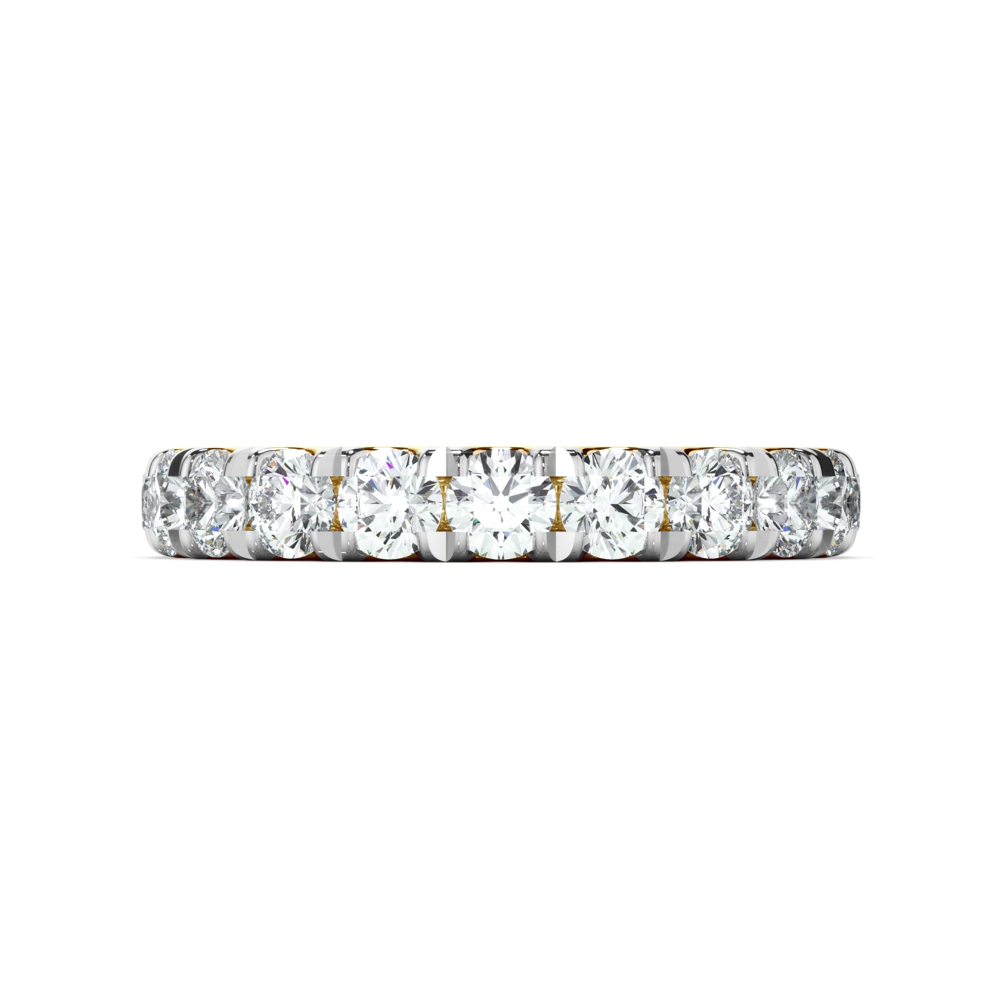 Veronica - Diamond Claw Set Eternity Wedding Ring