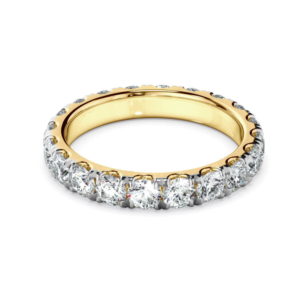 Veronica - Diamond Claw Set Eternity Wedding Ring