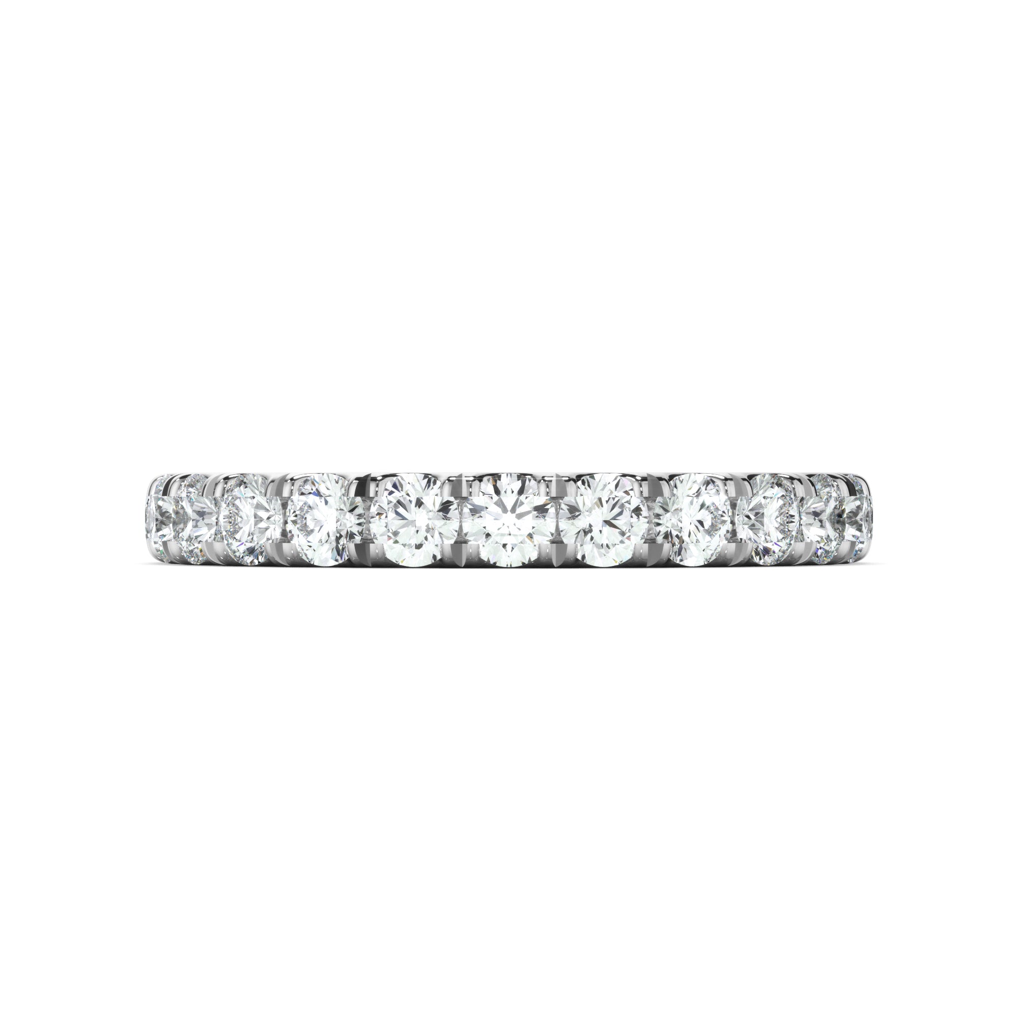 Cecilia - Diamond Claw Set Wedding Ring