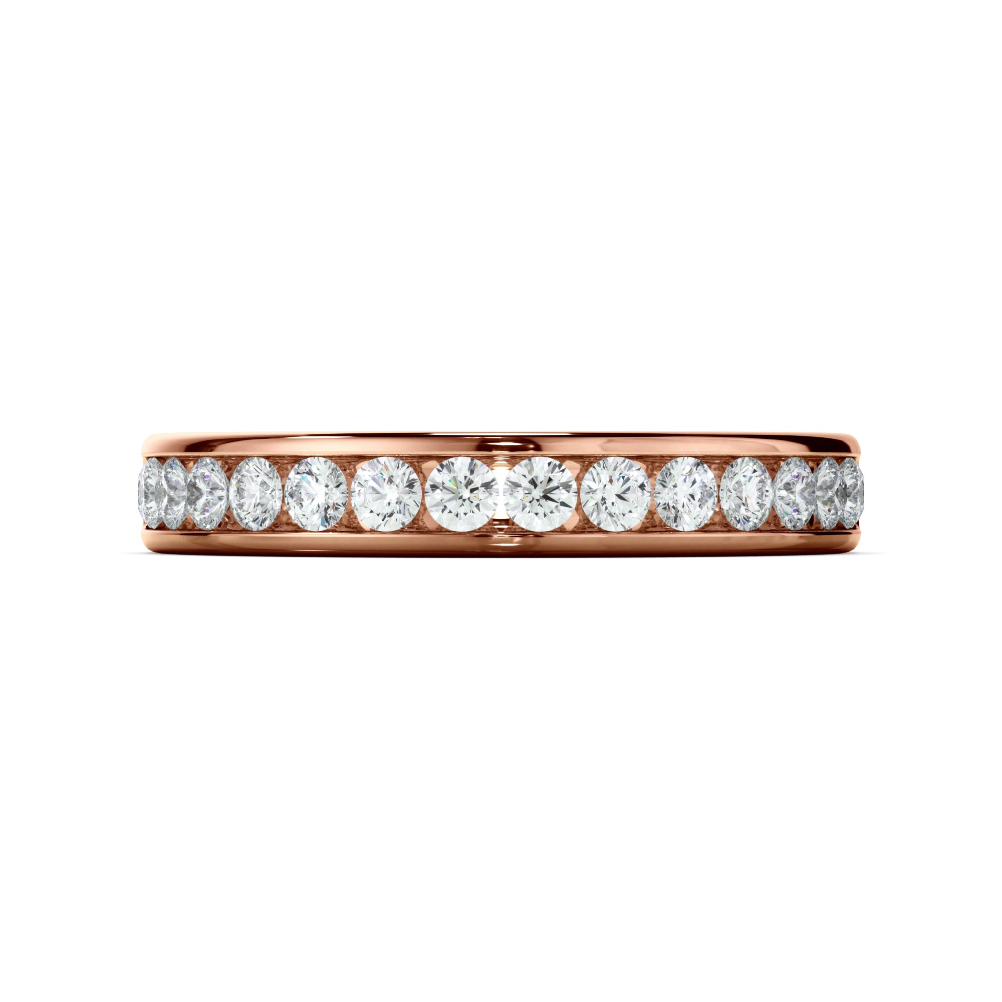 Maia - Diamond Channel Set Wedding Ring