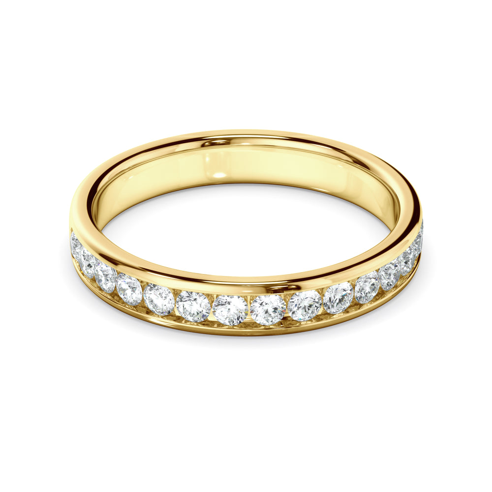 Maia - Diamond Channel Set Wedding Ring