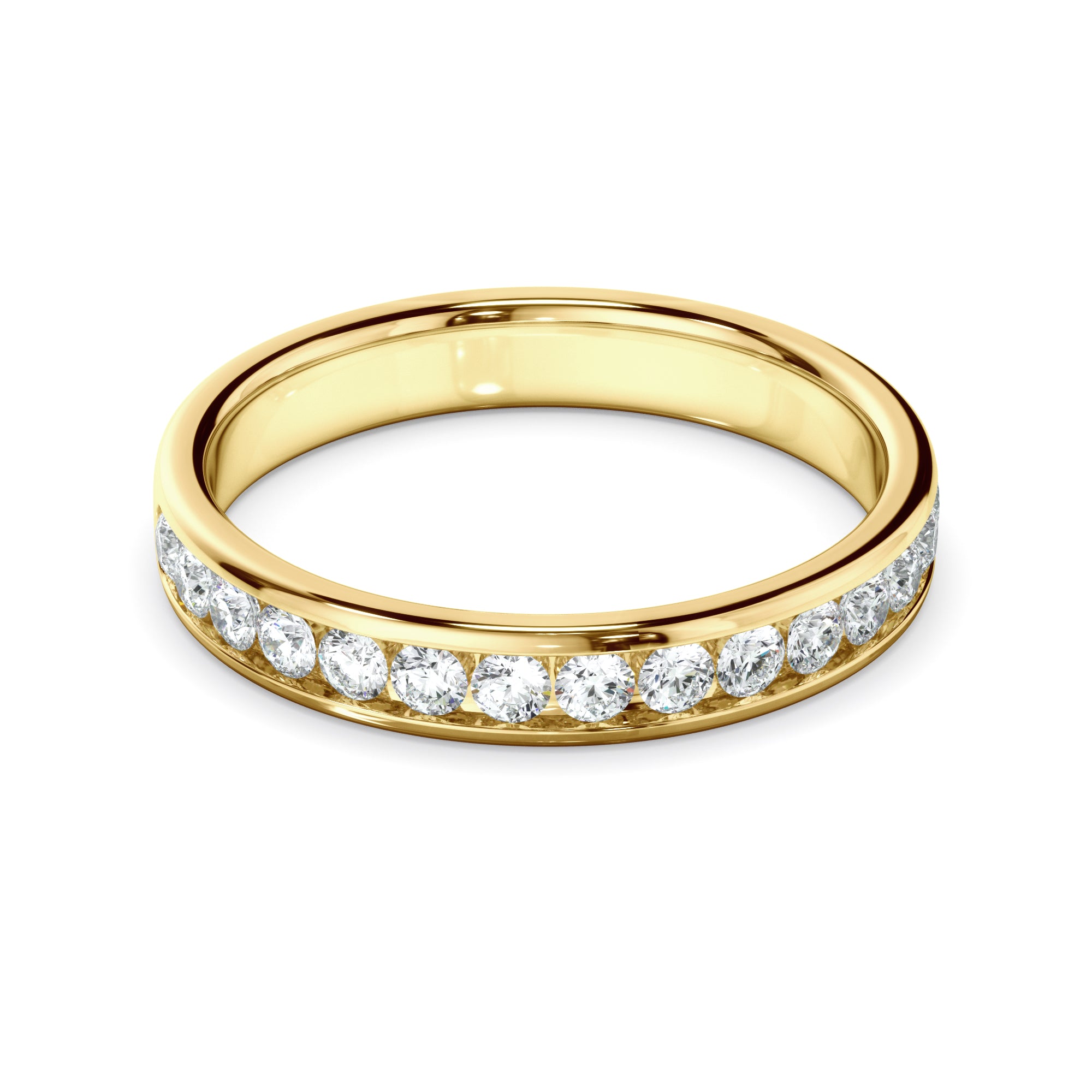 Maia - Diamond Channel Set Wedding Ring