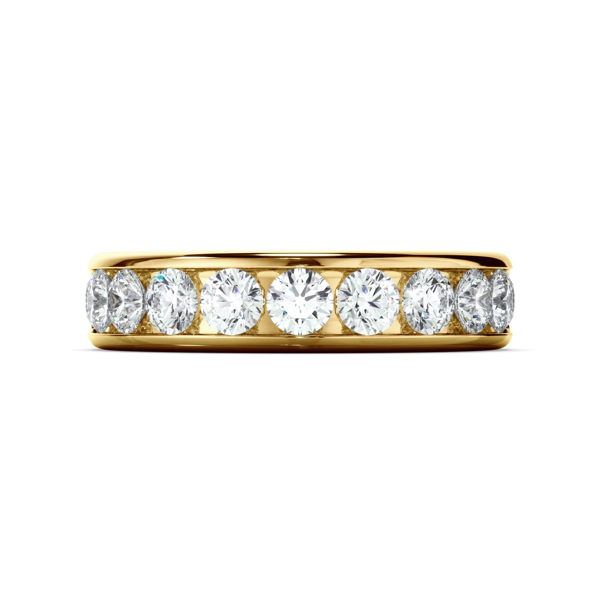 Benedetta - Diamond Channel Set Wedding Ring