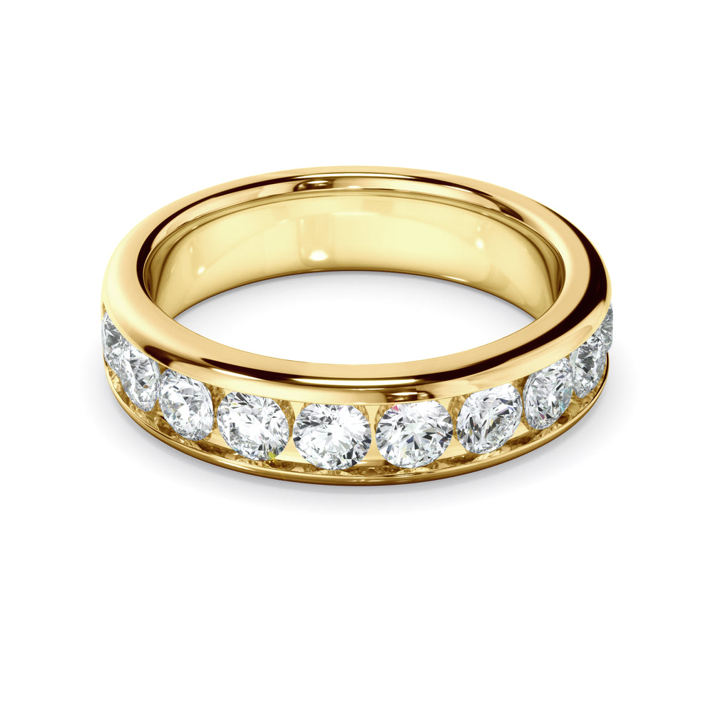 Benedetta - Diamond Channel Set Wedding Ring