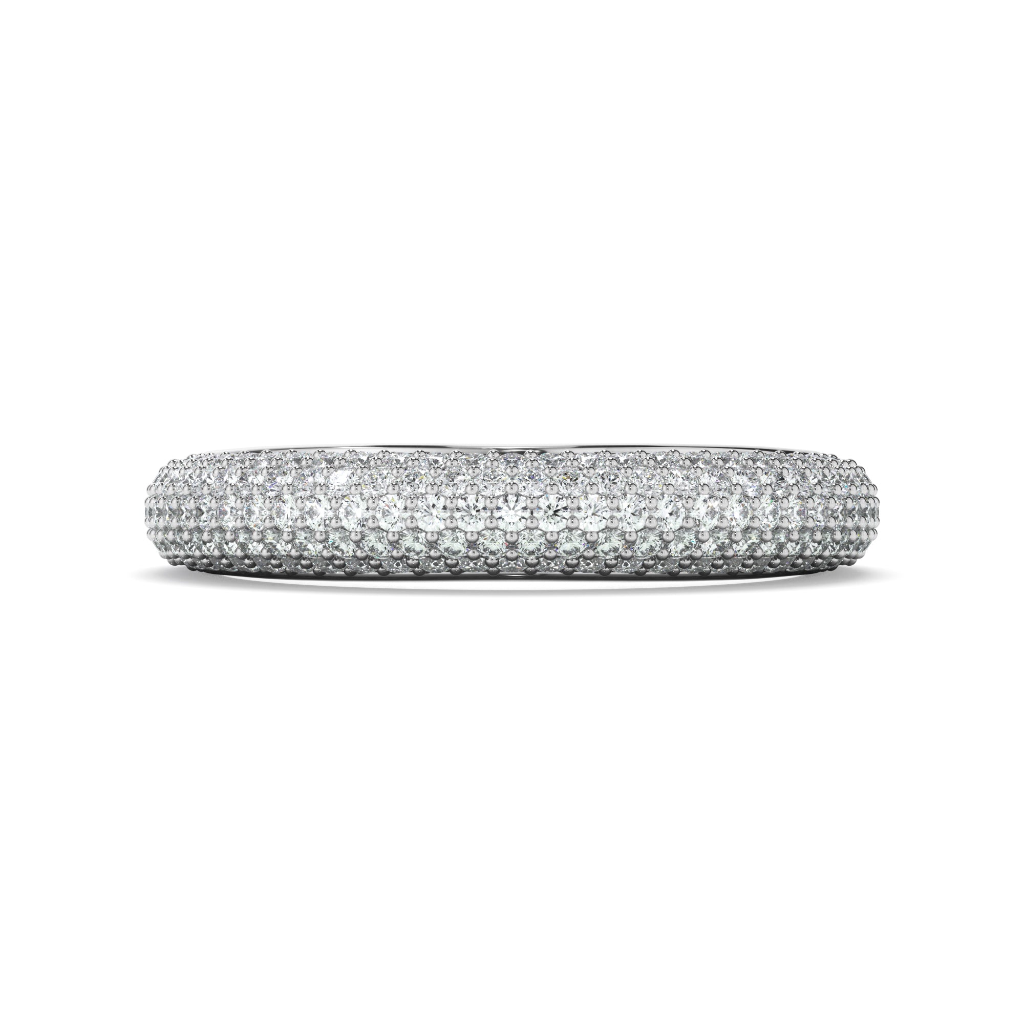 Amalia - Diamond Multi Pave Wedding Ring