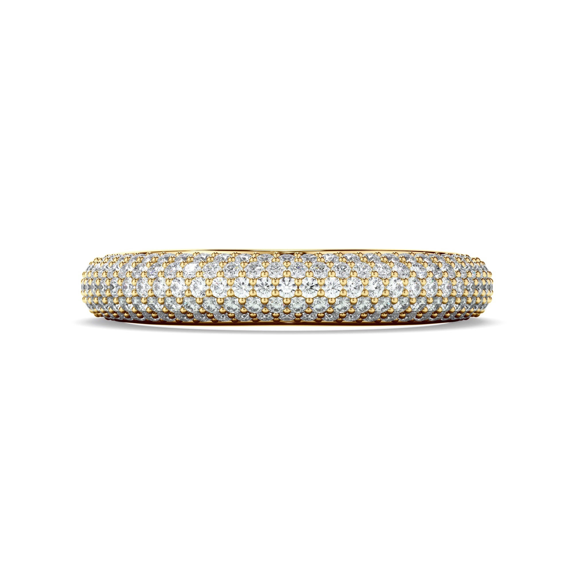 Amalia - Diamond Multi Pave Wedding Ring