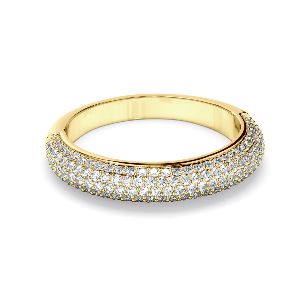 Amalia - Diamond Multi Pave Wedding Ring