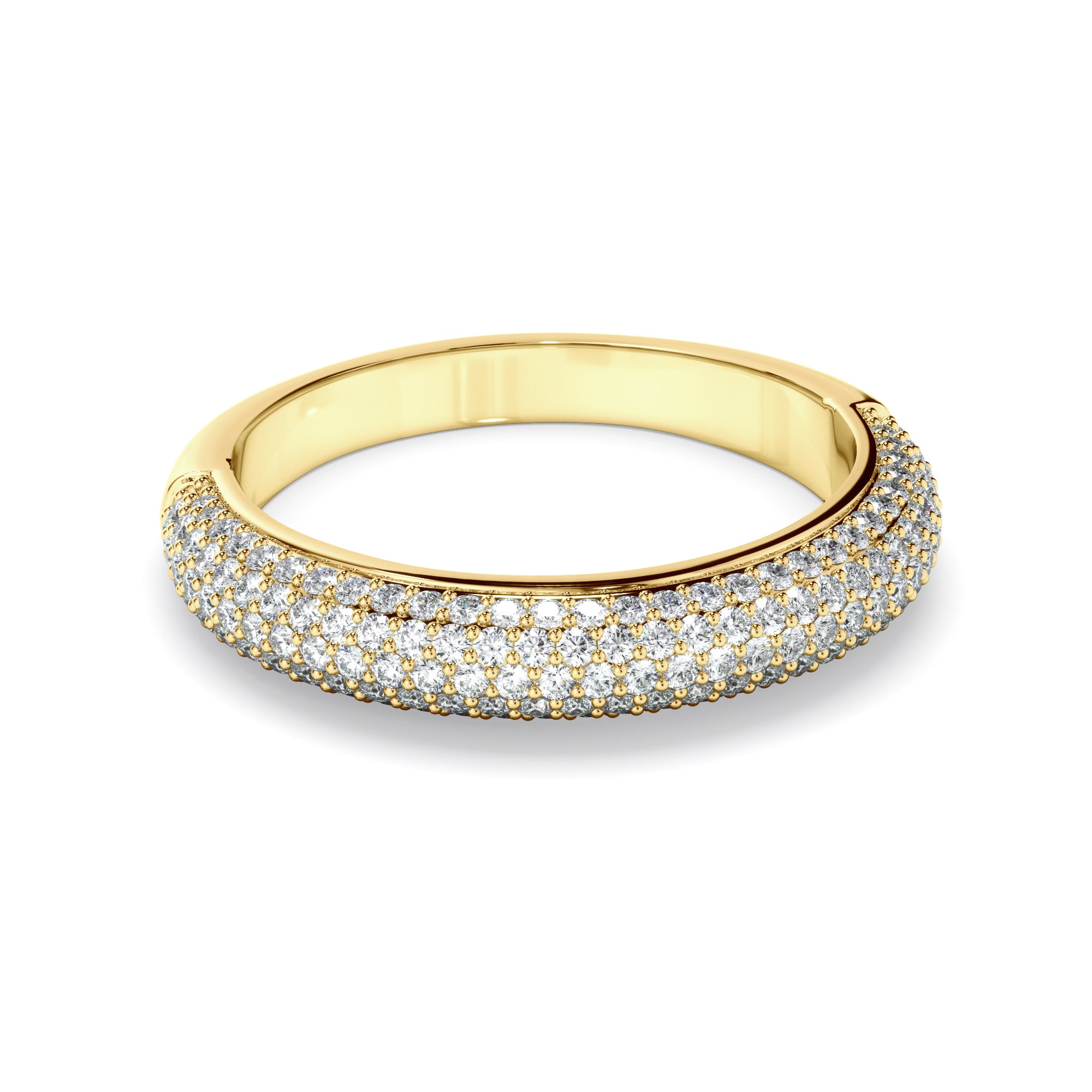 Amalia - Diamond Multi Pave Wedding Ring
