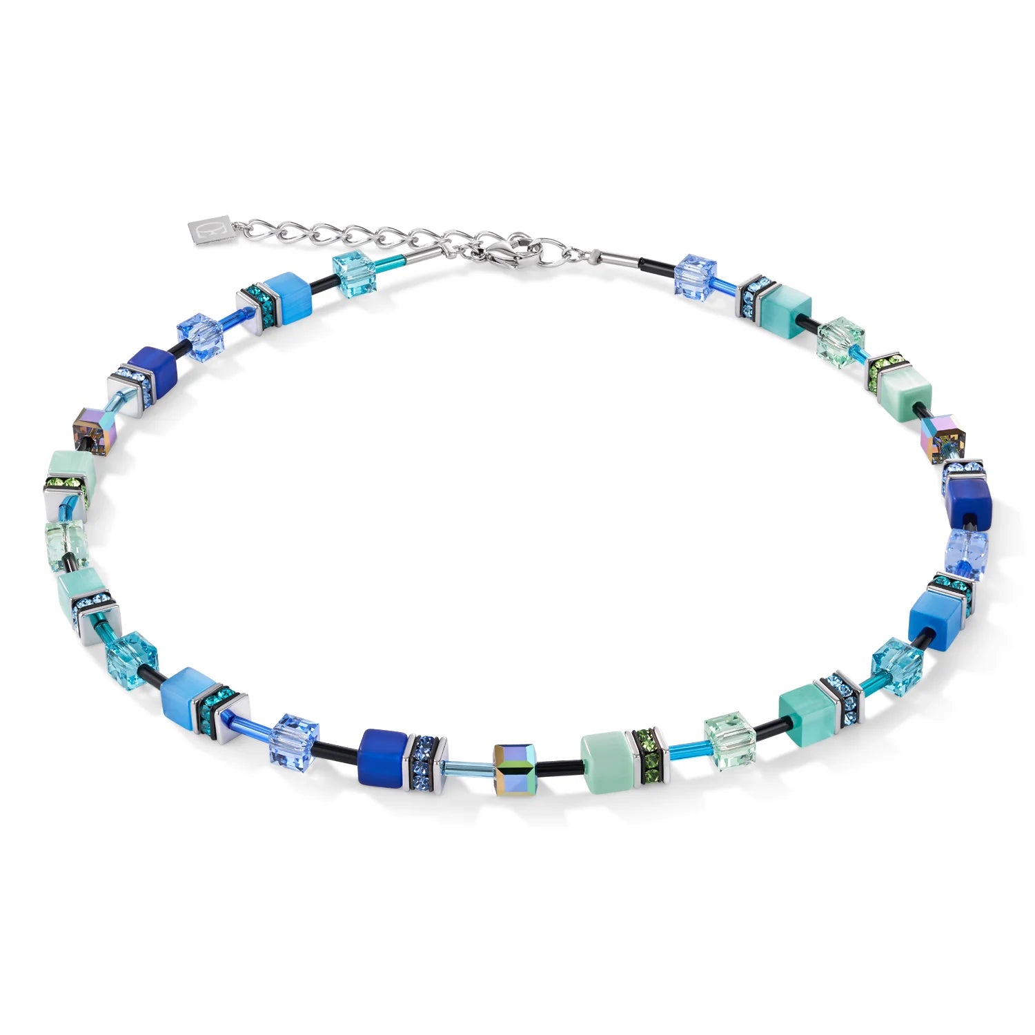 Coeur De Lion - GeoCube OCEANNA Blue Necklace