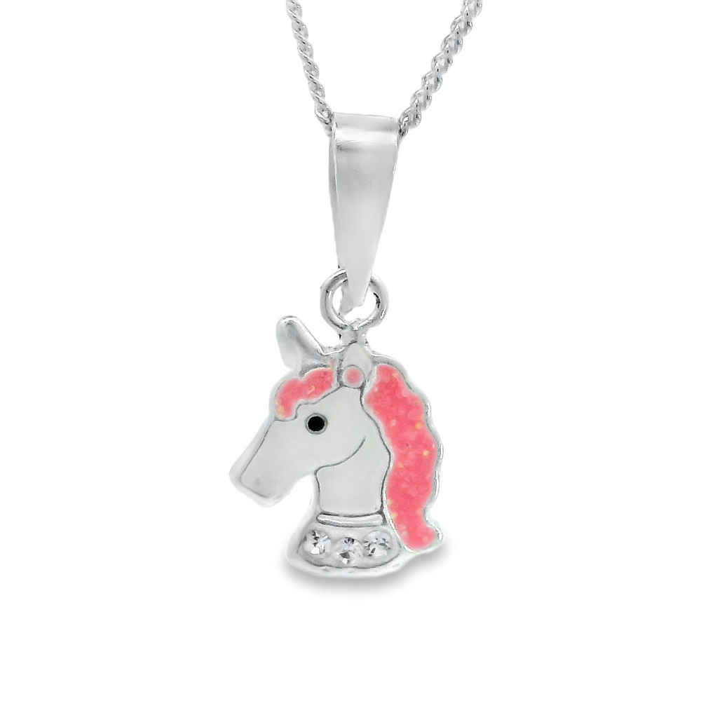 Glitter Unicorn Pendant