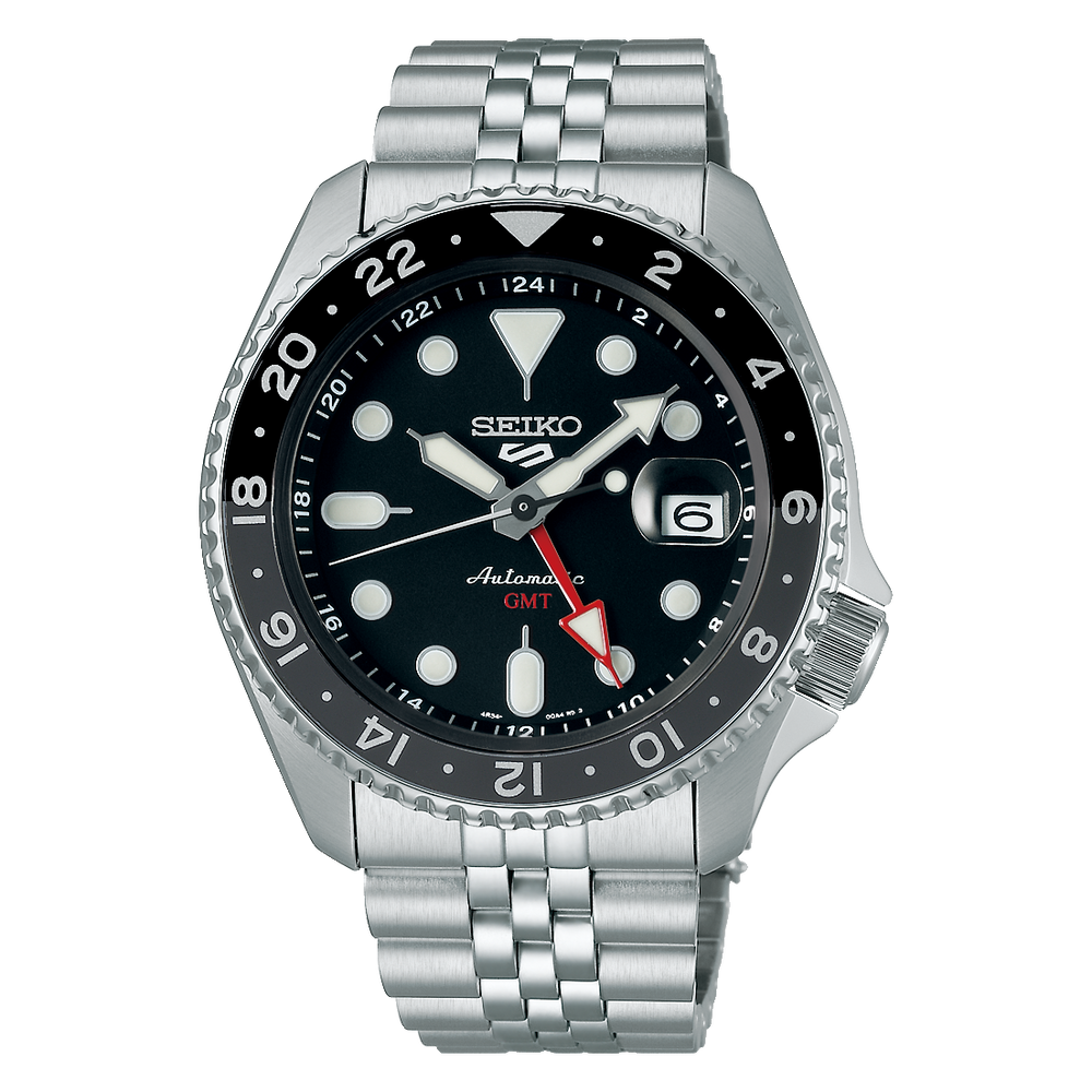 Seiko Sports Watch (Silver)