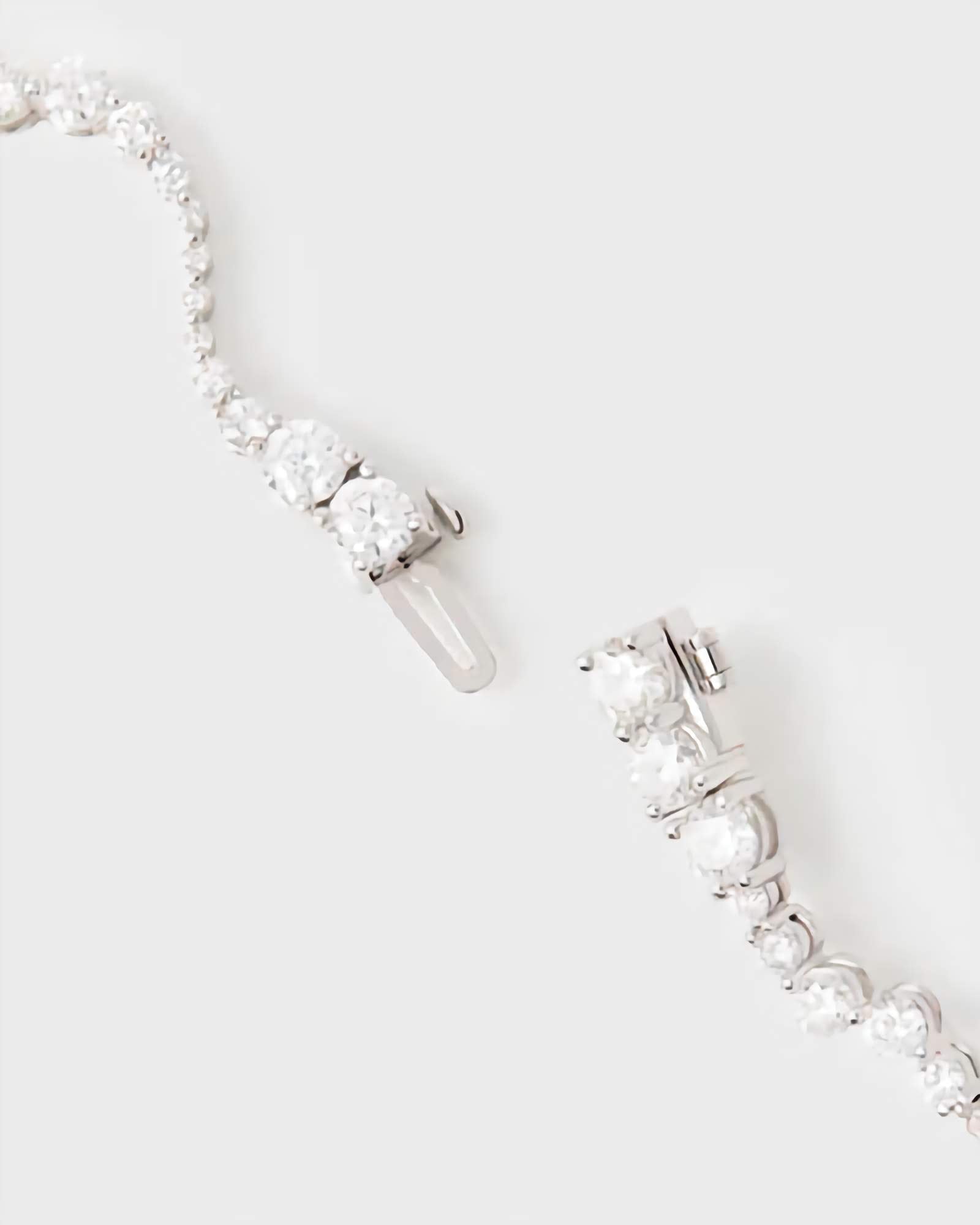 Matilda 18ct White Gold Lab Diamond Bracelet