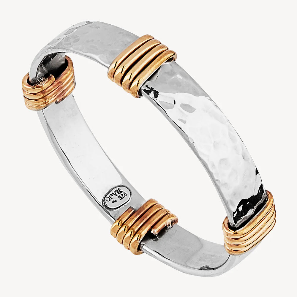 Grande Amarres Bangle - Sterling SIlver