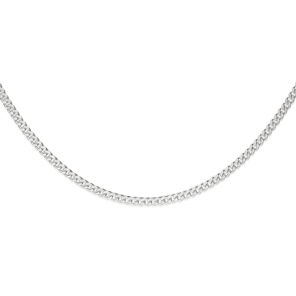 Silver Curb Chain