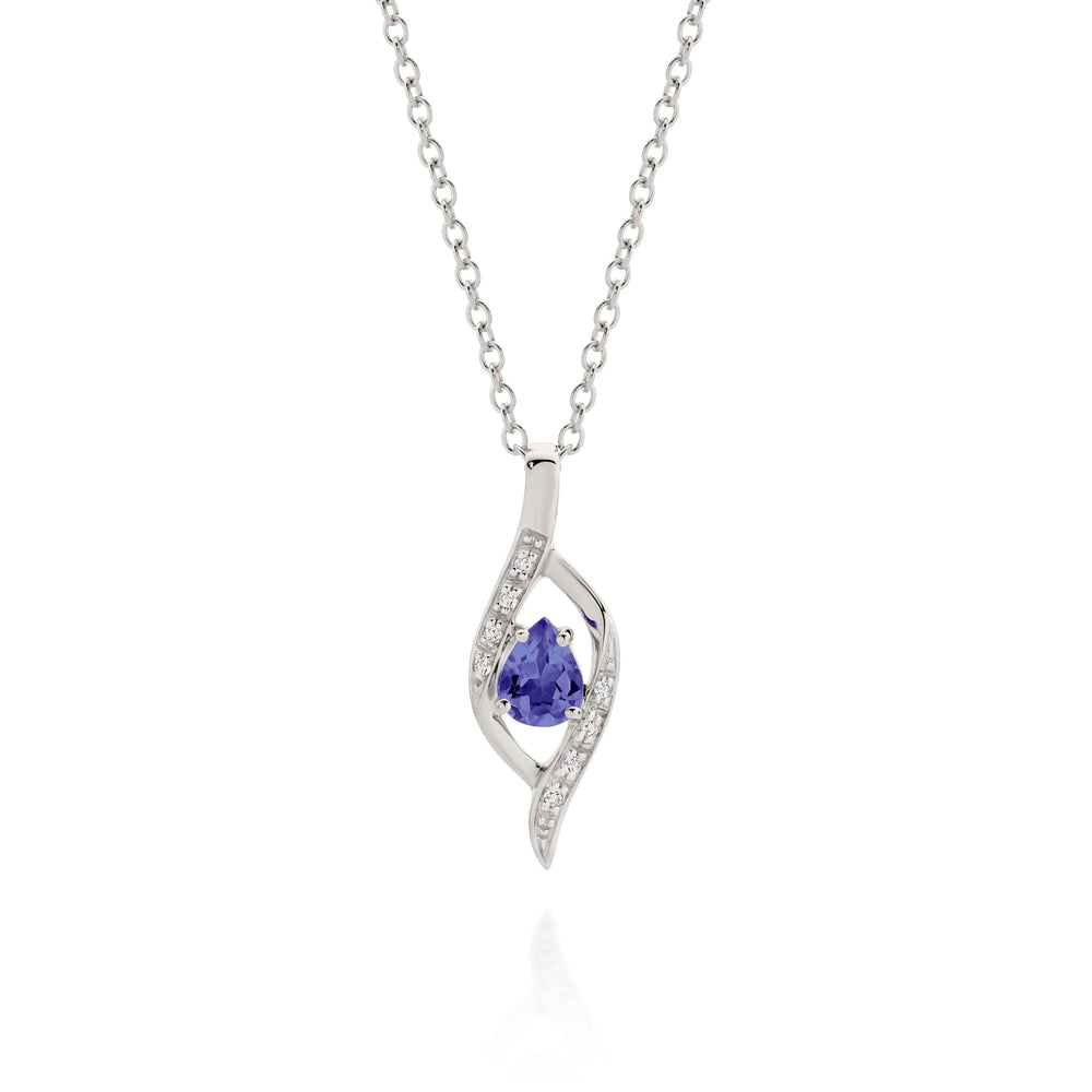 Flame Diamond Necklace