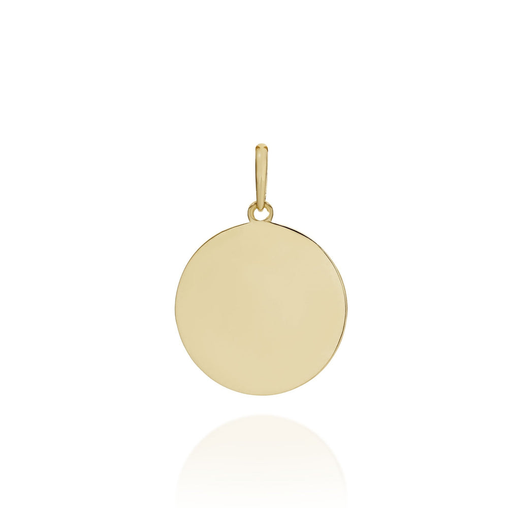 Engravable Pendant (Yellow)