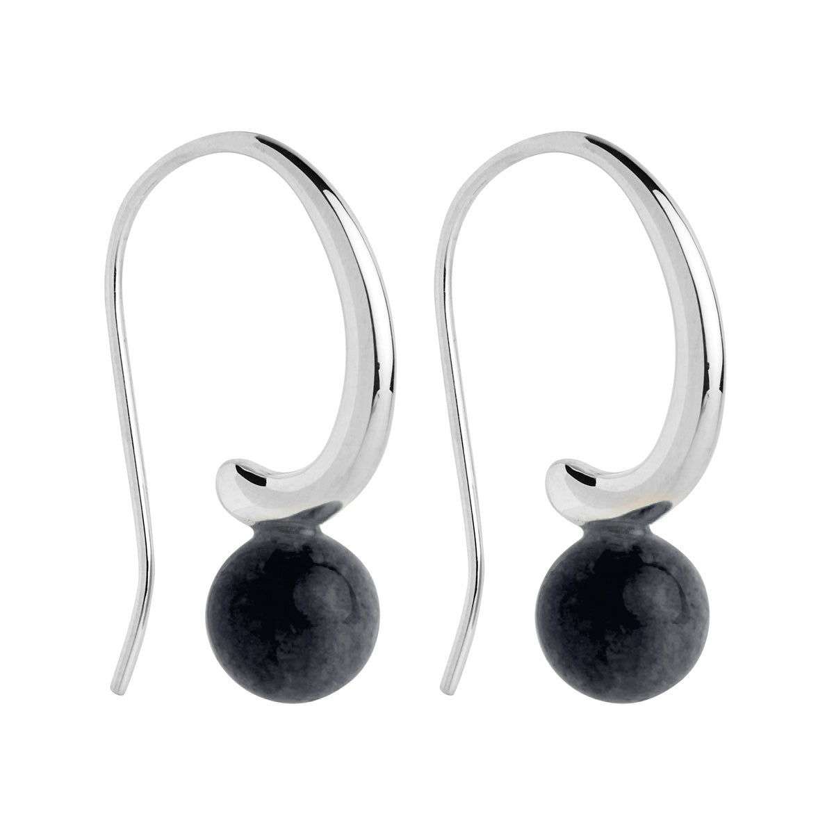 Fern Onyx Earring