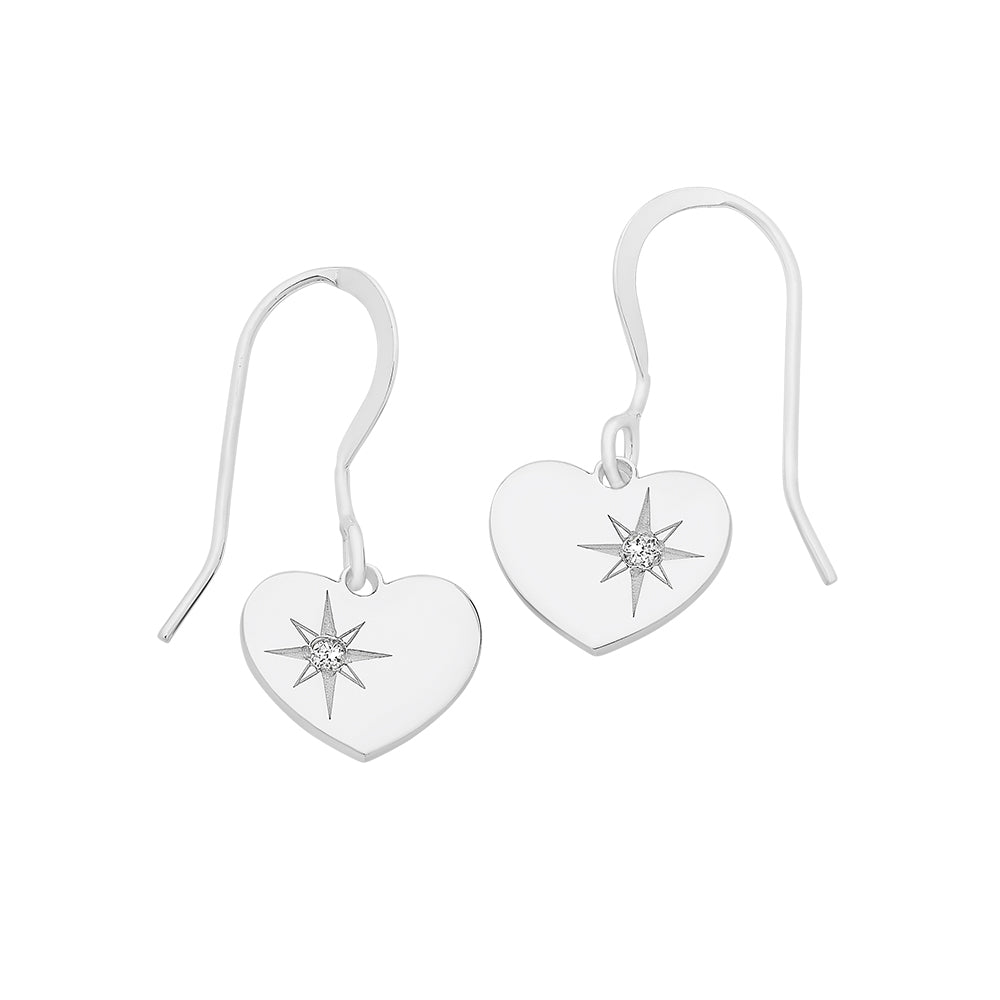 Sirius Heart Earring