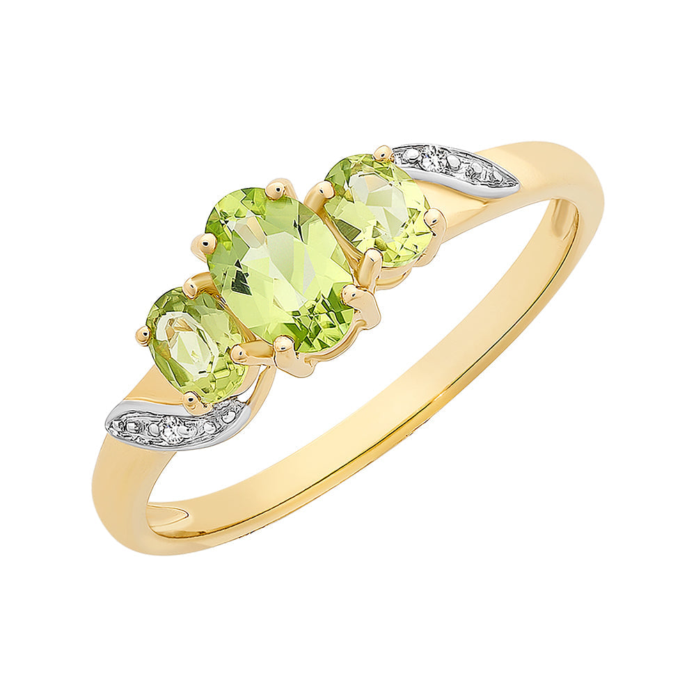 Ophelia Ring (Peridot)