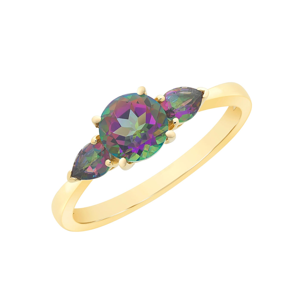 Elinda Ring (Mystic Topaz)