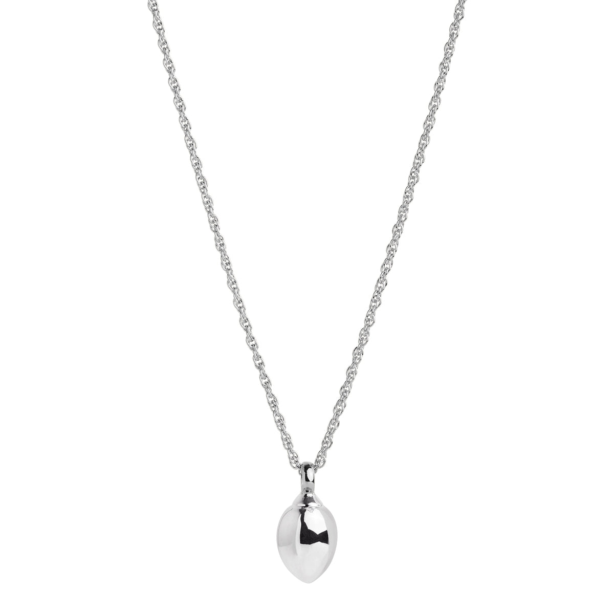 Dew Drop Necklace (Silver)