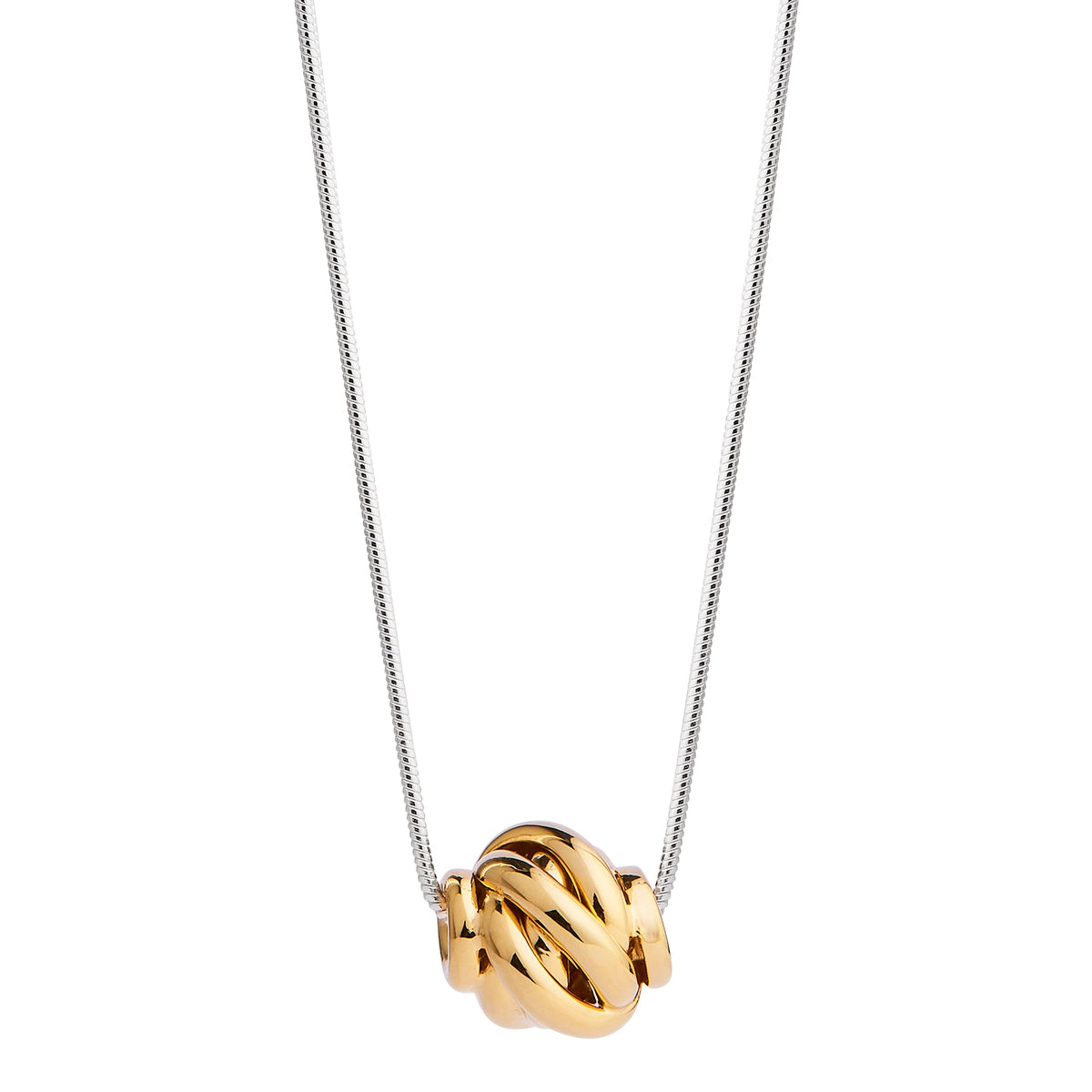 Nest Necklace (Two Tone)