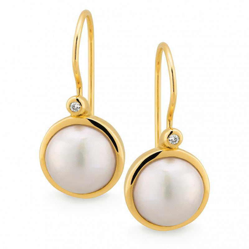 Mabe Pearl Earrings