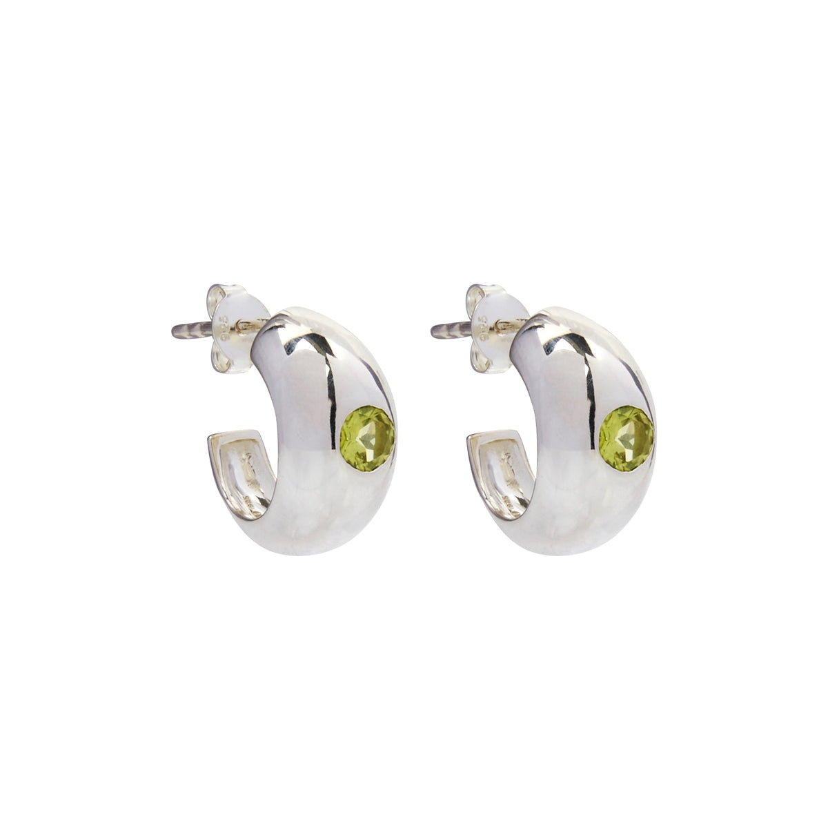 Najo Cosmic Peridot Stud Earring